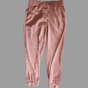 Dynamite‎ Trousers Small Pink Gold Accents Coquette Girl Business Casual